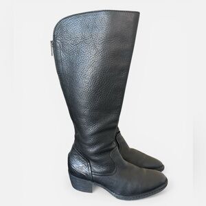 Born Black Leather Riding Boots Size 7/38